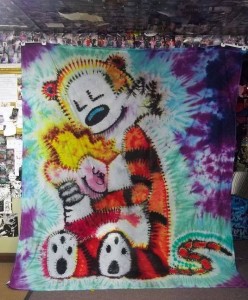 tie dye calvin and hobbes      